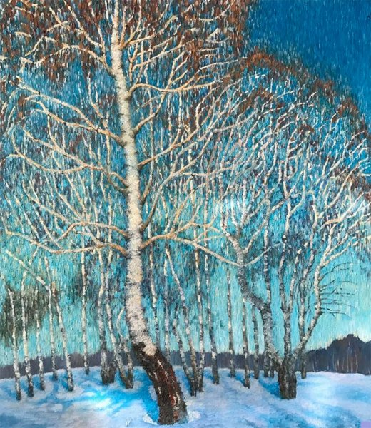 Грабарь Игорь Эммануилович Февральская лазурь