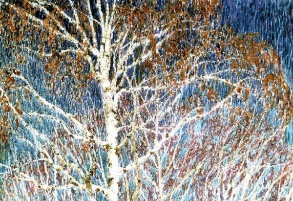 Февральская лазурь краска