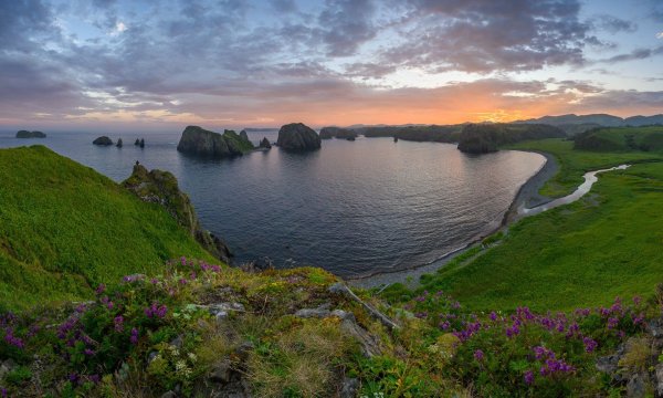 Бухта Безымянная Шикотан