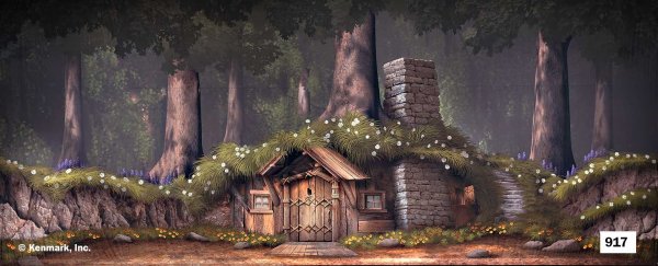 Шрек 2 локация лес