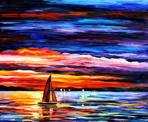 Афремов Леонид художник море