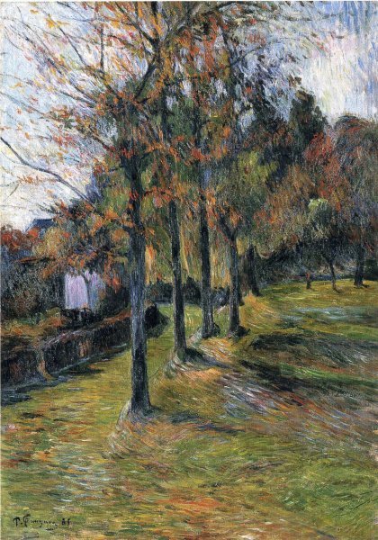 Аллея алискамп Винсент Ван Гог