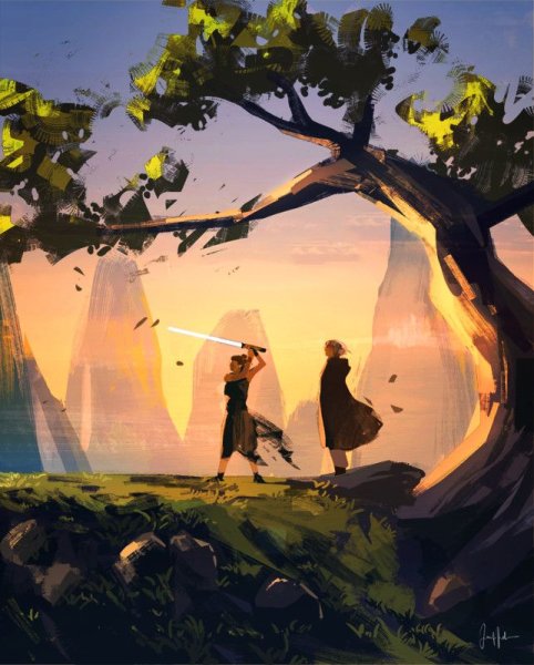 Звёздные войны пейзажи