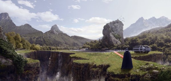 Пейзажи из Звездных войн