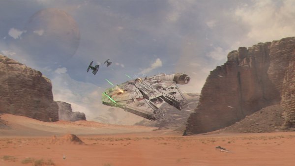 Джакку Звездные войны ландшафт