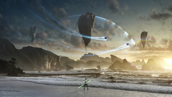 Красивые пейзажи Звездных войн