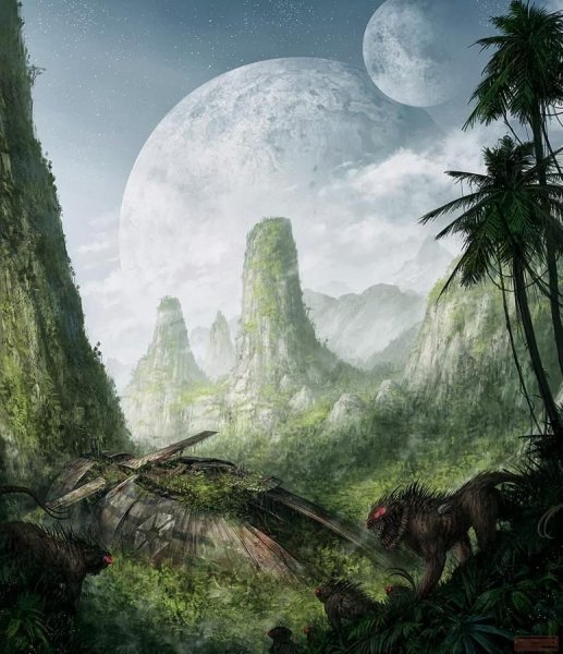 Пейзажи из Звездных войн