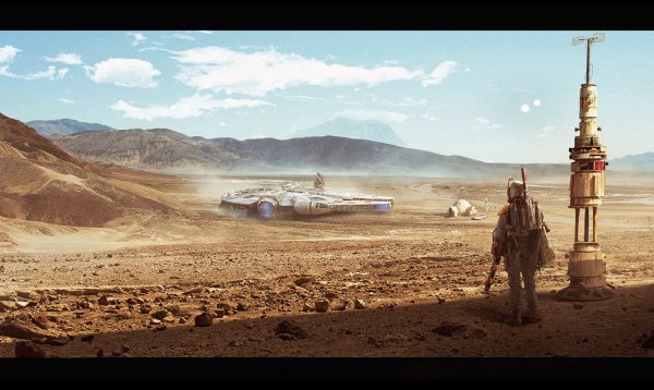 Мандалорец пустыня Татуин