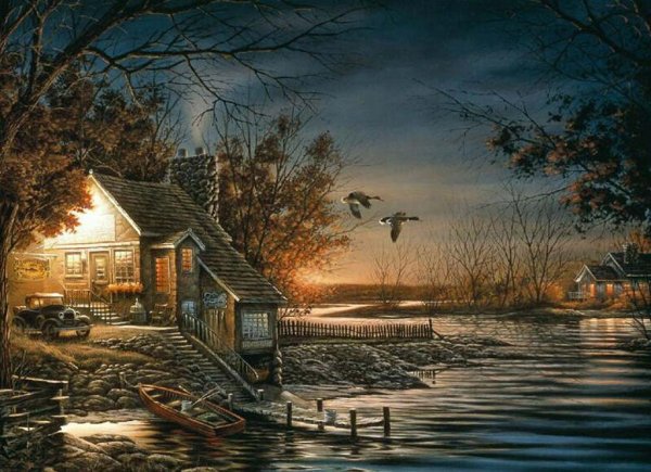 Художник Терри Редлин гиф