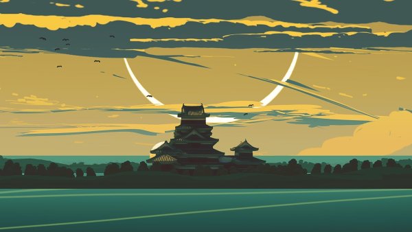 Арт пейзаж Минимализм