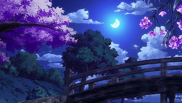 Вечерняя Сакура аниме