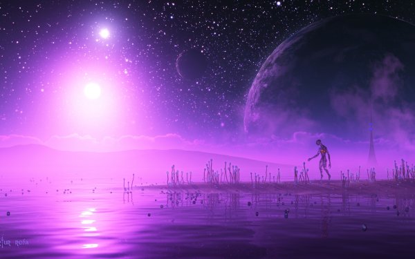 Фиолетовый мир