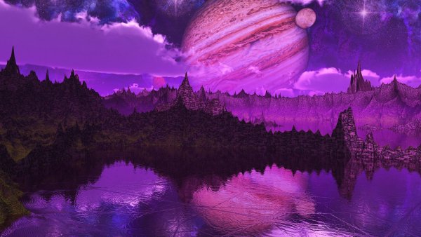 Фиолетовый мир