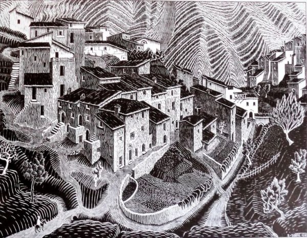 Вавилонская башня Эшер