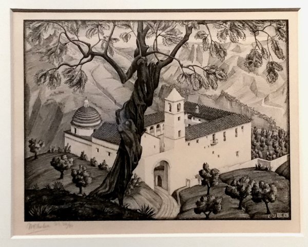 Литография Эшера