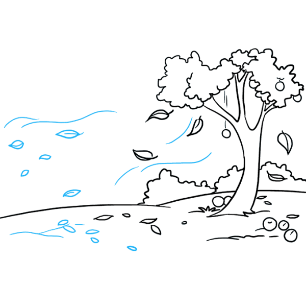 Дорисовать пейзаж