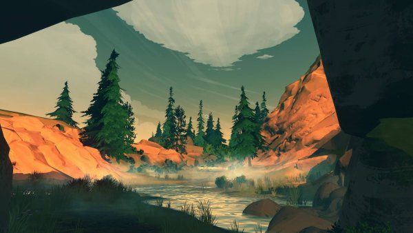 Firewatch Art 2к