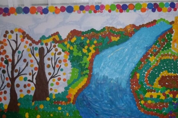 Пластилинография осень