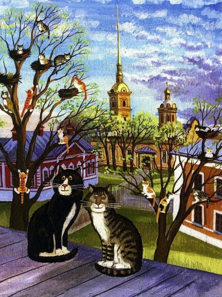 Питерские коты Татьяны Родионовой