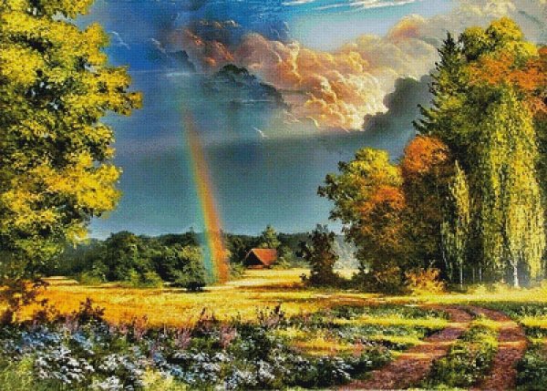 Сергей Ковальчук Пейзажная живопись гроза