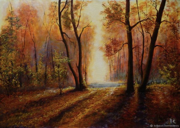 Лесные пейзажи Григория Мясоедова