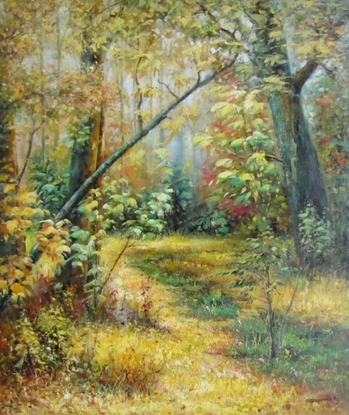 Рылов осенний пейзаж