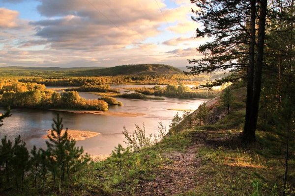 Острова на ангаре в Иркутске