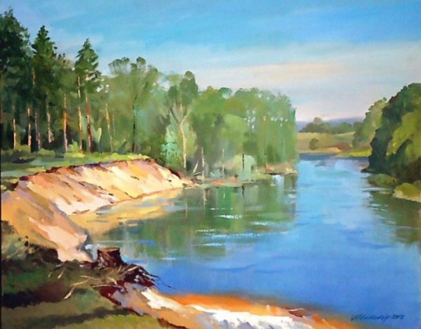 Пейзаж с натуры