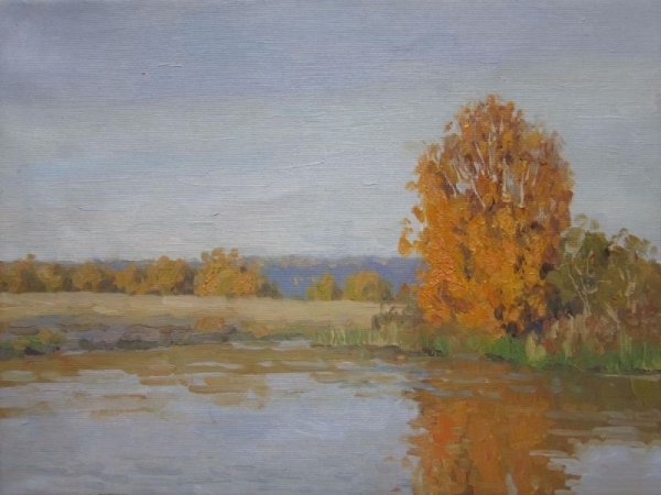 Осенний пейзаж Этюд