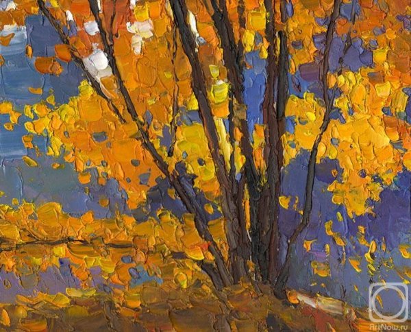 Осенние этюды маслом