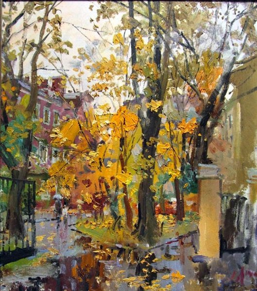 Художник Анатолий Лукаш...осень