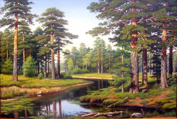 Владимир Бебия картины пейзажи