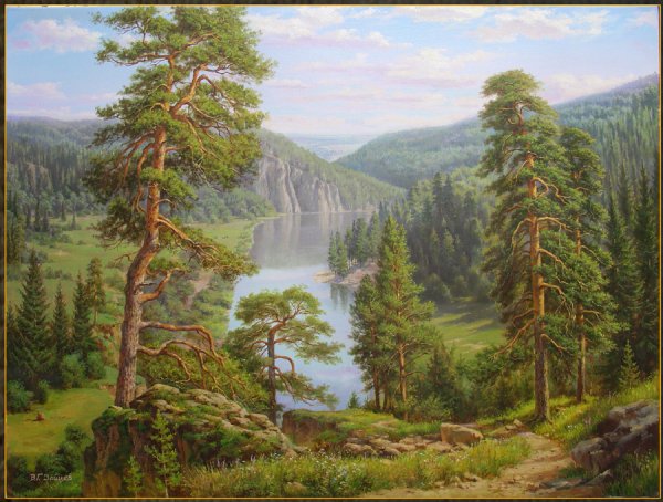 Масляная живопись Виталий Зайцев