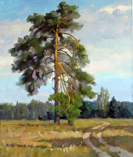 Шишкин художник сосна на скале