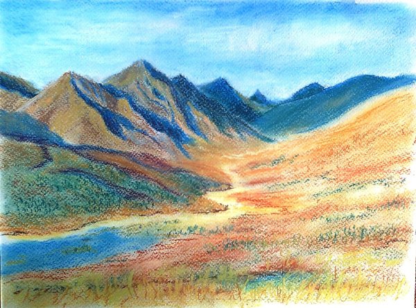 Пейзаж рисунок