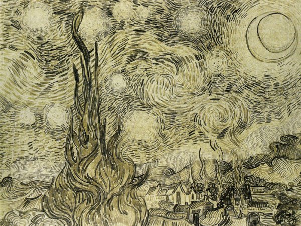 Графика Винсента Ван Гога