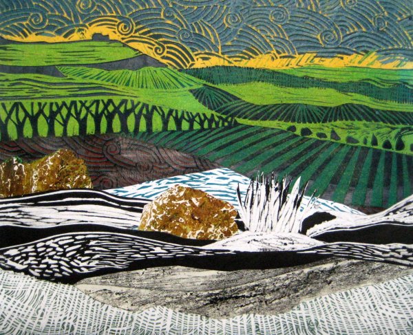 Пейзажный коллаж