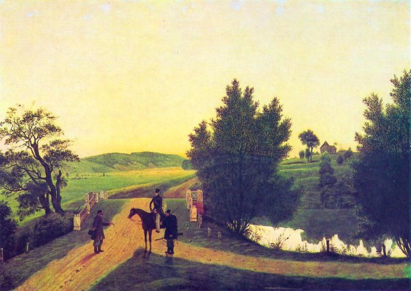 Картины Венецианова пейзажи