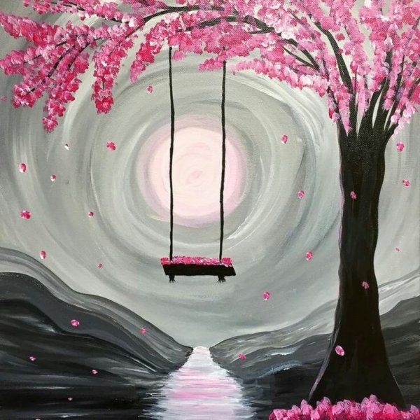 Рисунки для срисовки природа