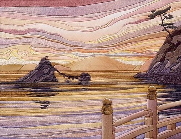 Японская техника кинусайга - искусство в деталях