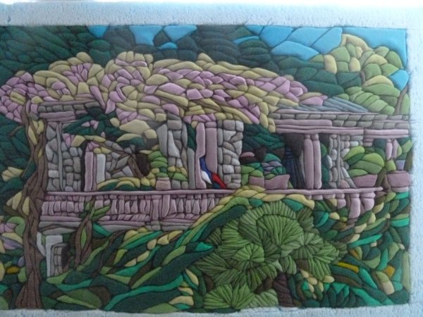 Японская техника кинусайга – пэчворк без иглы.