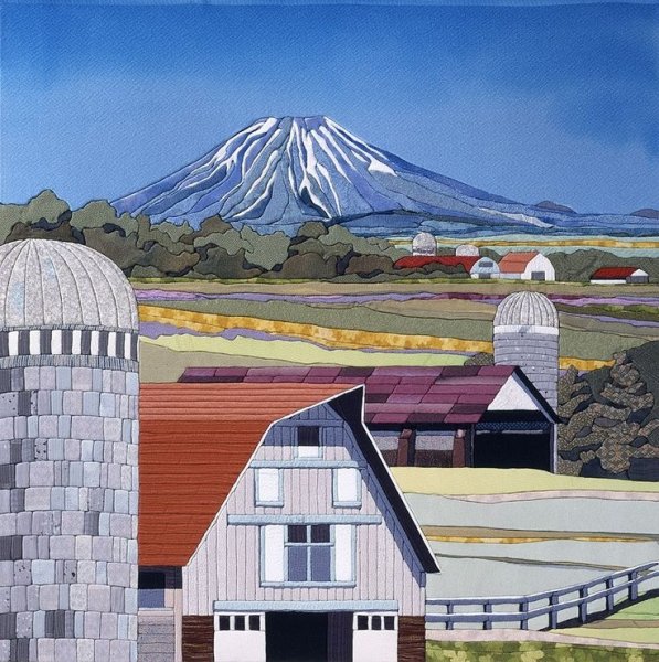 Пейзаж в технике кинусайга