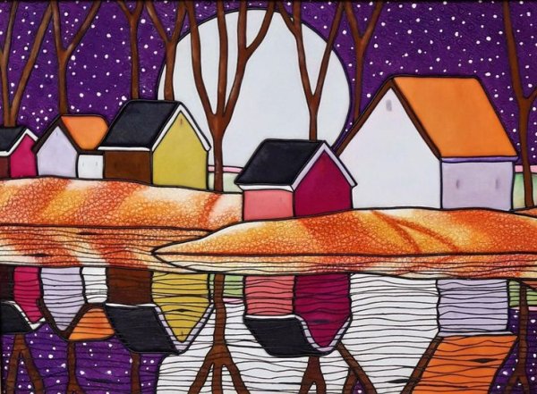 Японская техника кинусайга – пэчворк без иглы.