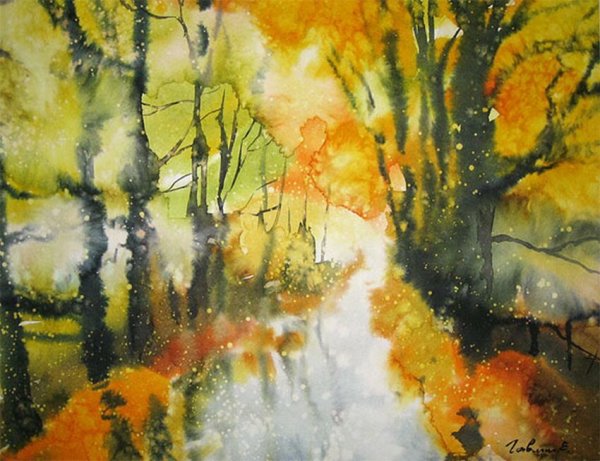 Живопись мокрым по мокрому