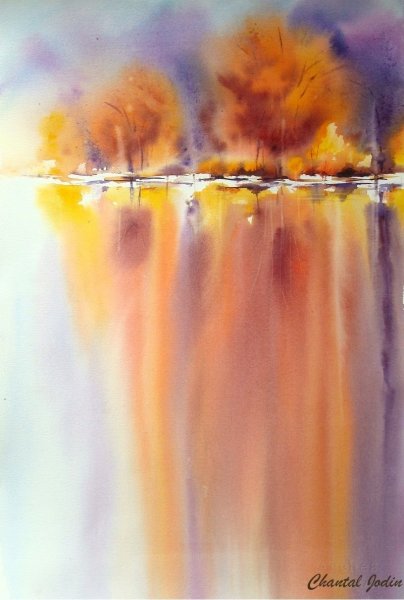 Аля Прима пейзаж