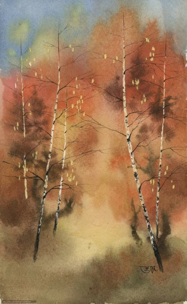 Николай Михайлин художник акварель