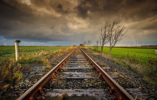 Железная дорога обои