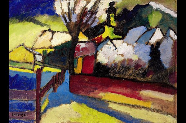 Василий Кандинский пейзажи