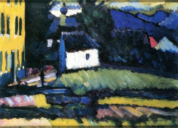 Кандинский Мюнхен пейзаж