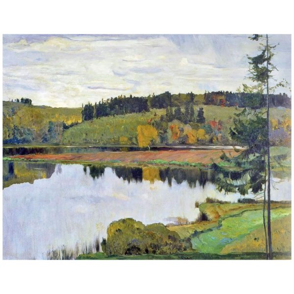 М В Нестеров осенний пейзаж